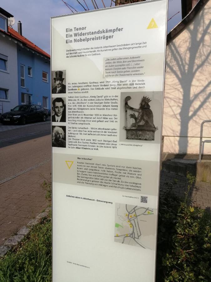 Hotel Garni Elisabeth Göppingen Exterior foto